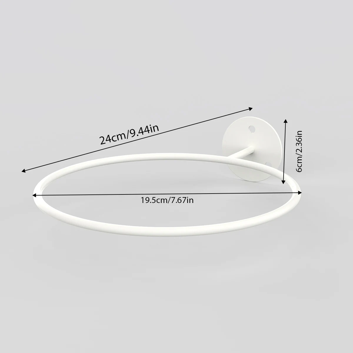 1 st metalen wandgemonteerde sportbal displaystandaard voor basketbal, voetbal, volleybal, duurzaam wandopbergrek