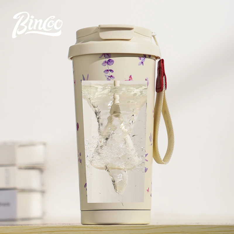 Bincoo Fully Automatic Mixing Cup Office Portable Coffee Cup Charging Car Insulated Milk Powder Water Cup