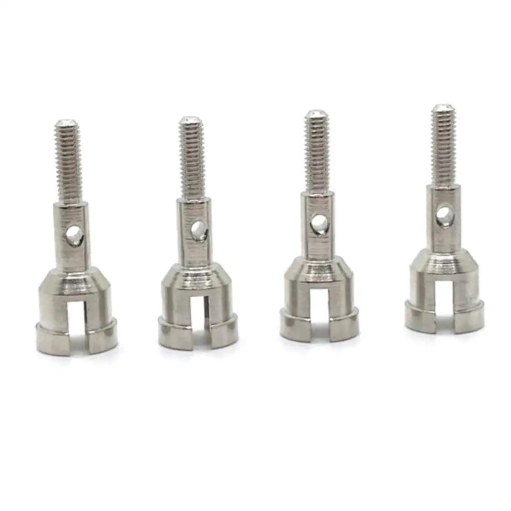 

RC Car Wheel Conversion Alloy 12mm Hex Hub Adapter Set Metal Upgrade Parts for Wltoys 1 18 Model Truck