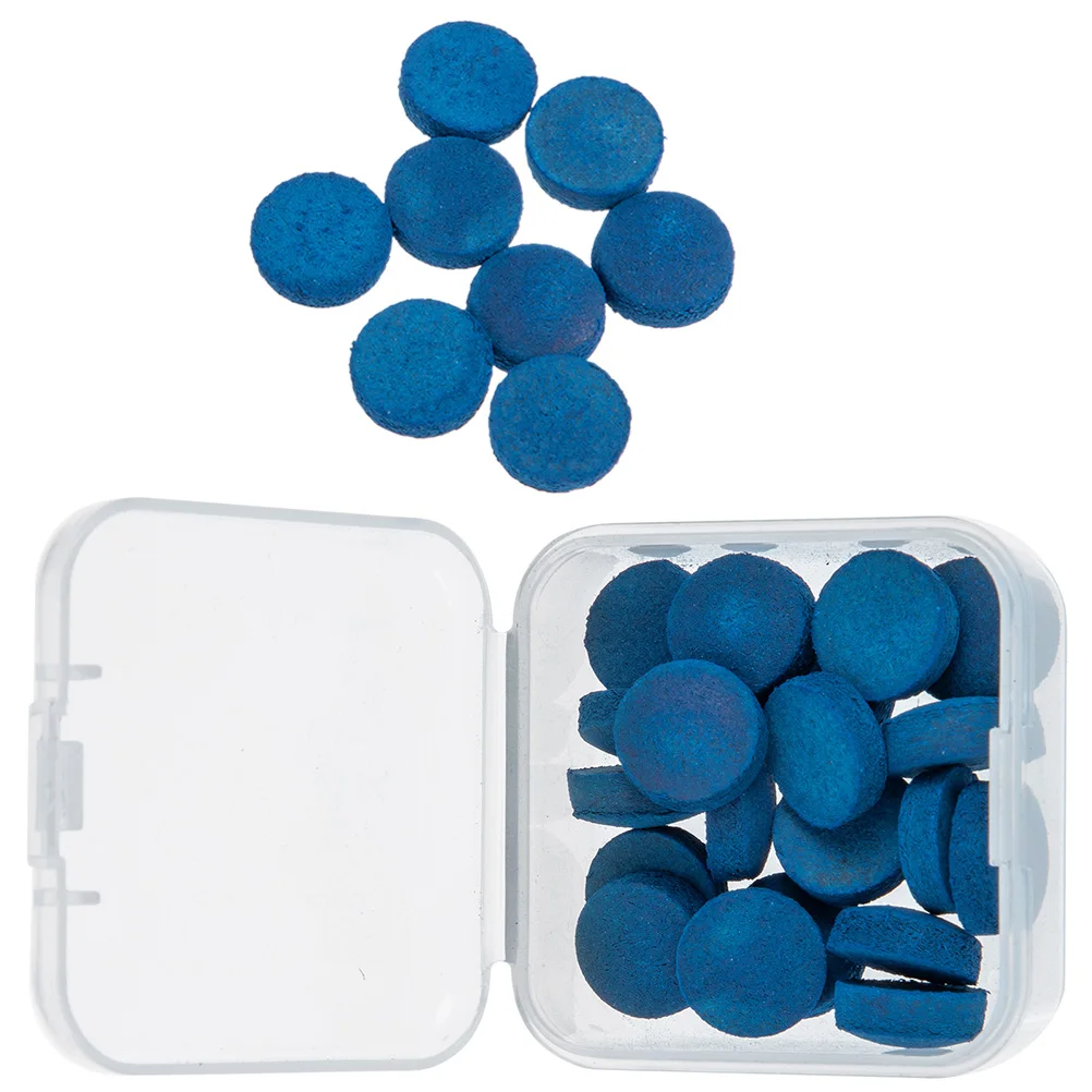 30 puntas de repuesto para taco de billar, cabezal de punta de billar de alta calidad para un control de tiro confiable