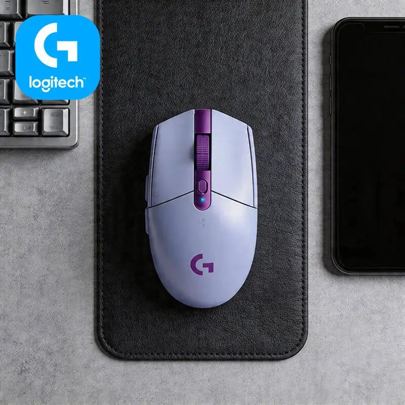 Logitech G304 LIGHTSPEED Wireless Gaming Mouse 12000 DPI HERO Sensor 1ms Latency 250hr Battery High Speed Tracking Users