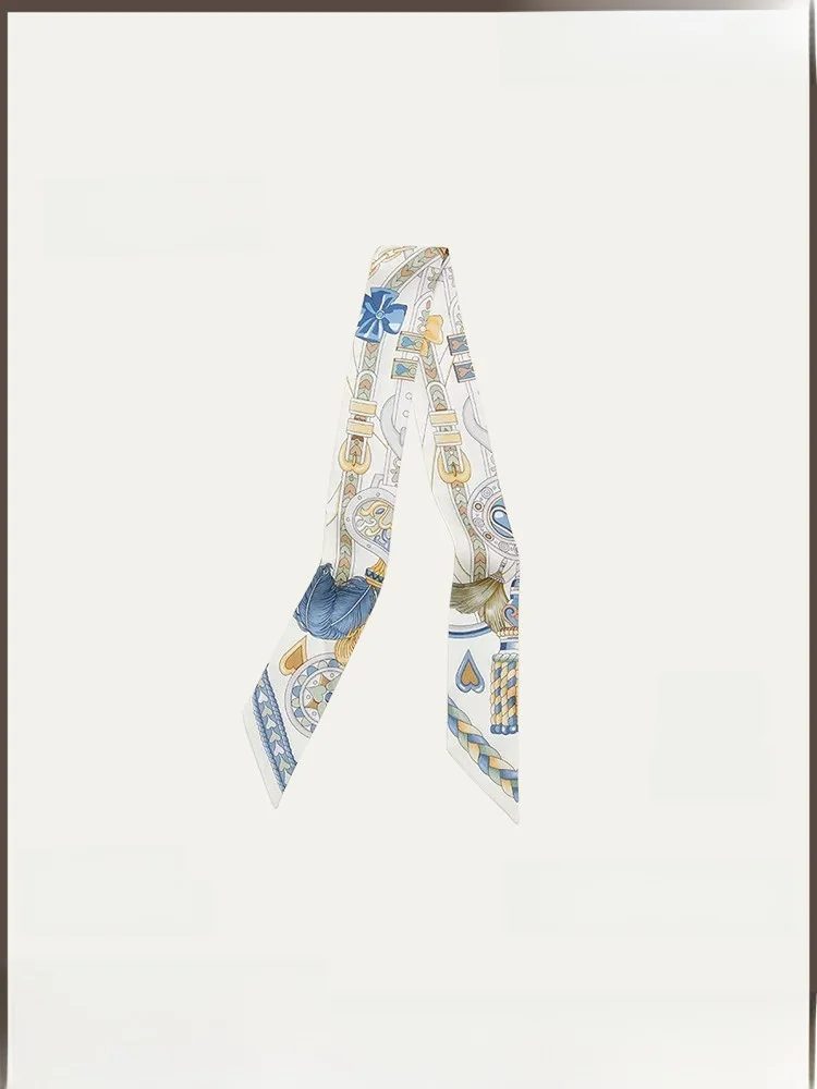 heritage-handmade-silk-scarf-hair-ties-real-silk-handle-bag-wrap-for-love-of-hermes-scarves-versatile-fashion-accessories