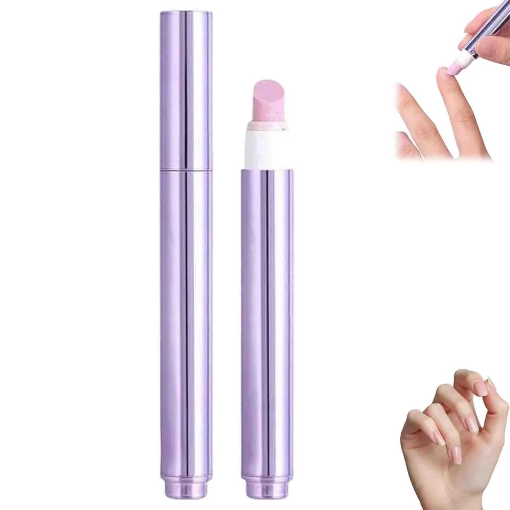 3 In 1 Nail Cuticle Oil Ceramic Tip Moisturizing Cuticle Pusher Nail Oil Pen Anti-barb Brighten Nail Growth Pen Home Nail Care