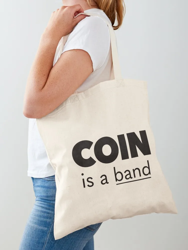

COIN is a band Tote Bag Women's handbag large tote bag ecological bags Reusable bags
