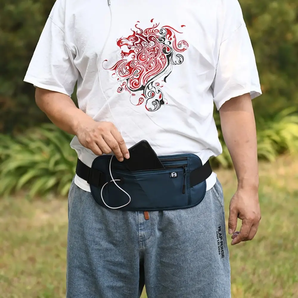 Passport Pouch Passport Money Belt Bag Travel Waist Pack Hidden Waist Pouch Hidden Waist Bag Hidden Security Wallet Casual Bag