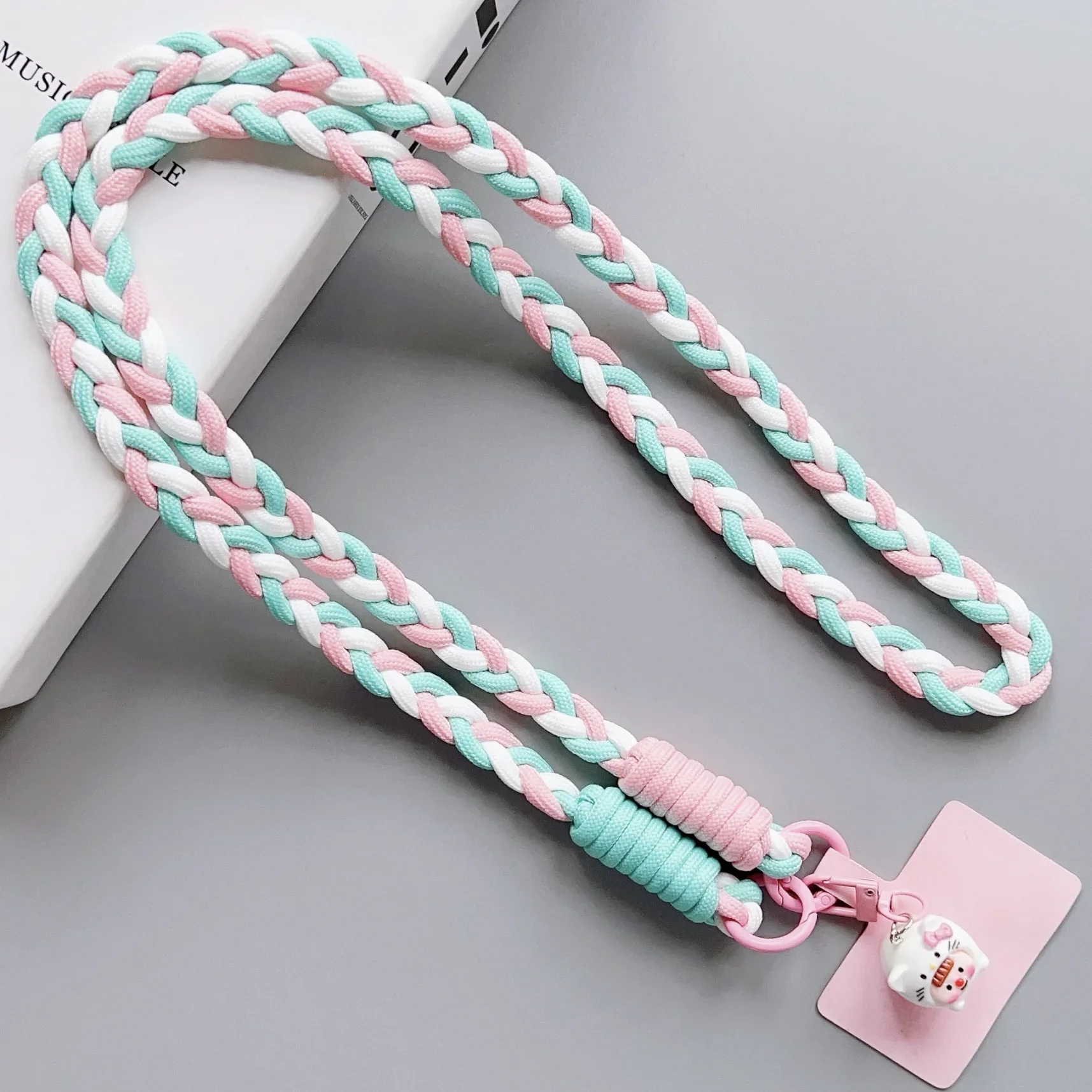 

Cartoon Mobile Phone Universal Lanyard Crossbody Long Rope Lanyard Rope Cartoon Decorative Pendant Accessories