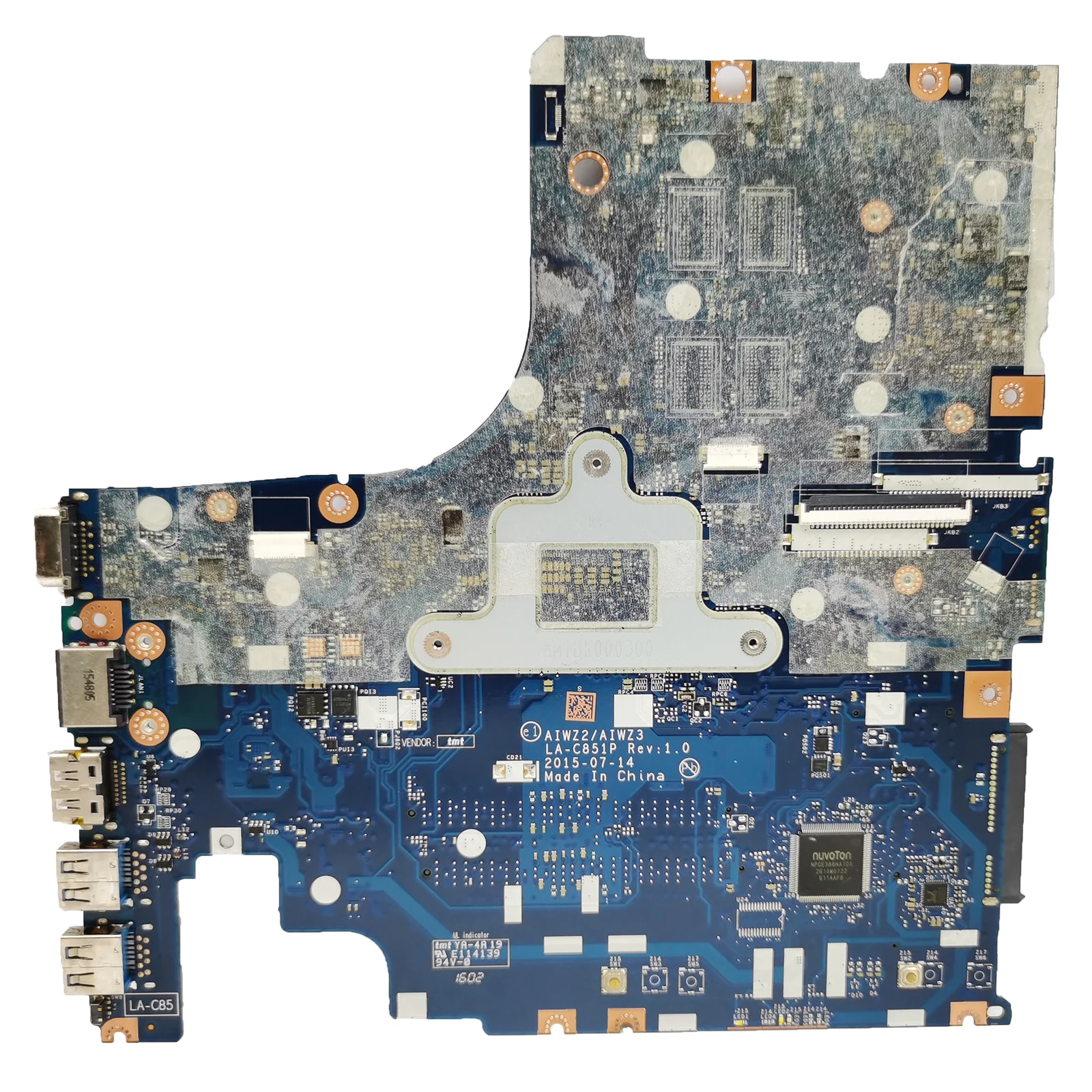 LA-C851P Moederbord Voor Lenovo 500-15ISK Laptop Moederbord Met CPU i3 i5 i7 6e Gen R7 M360 V2G AIWZ2/ZIWZ3 100% Getest V4G