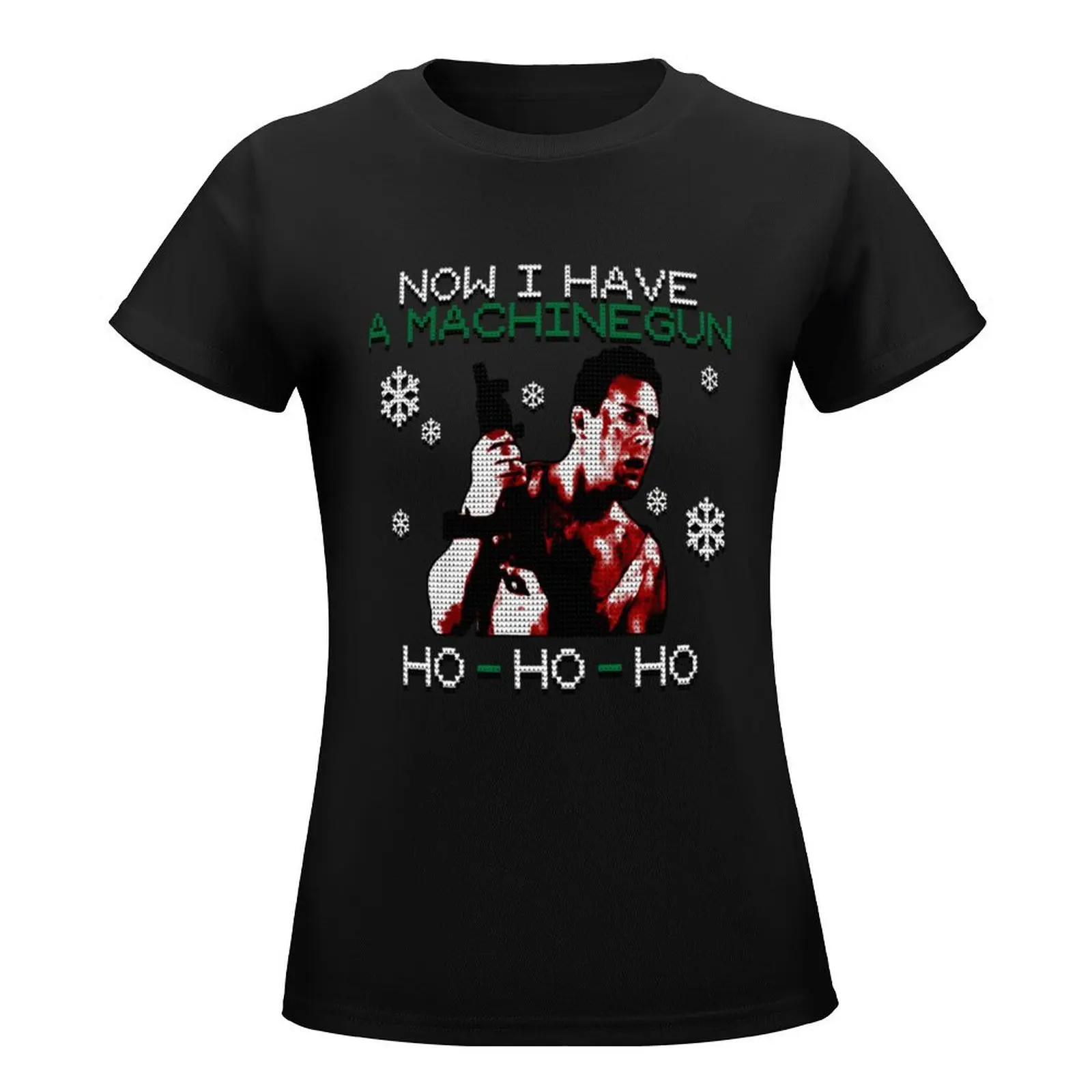 A Die Hard Anime T-shirt graphique pour femme, t-shirts