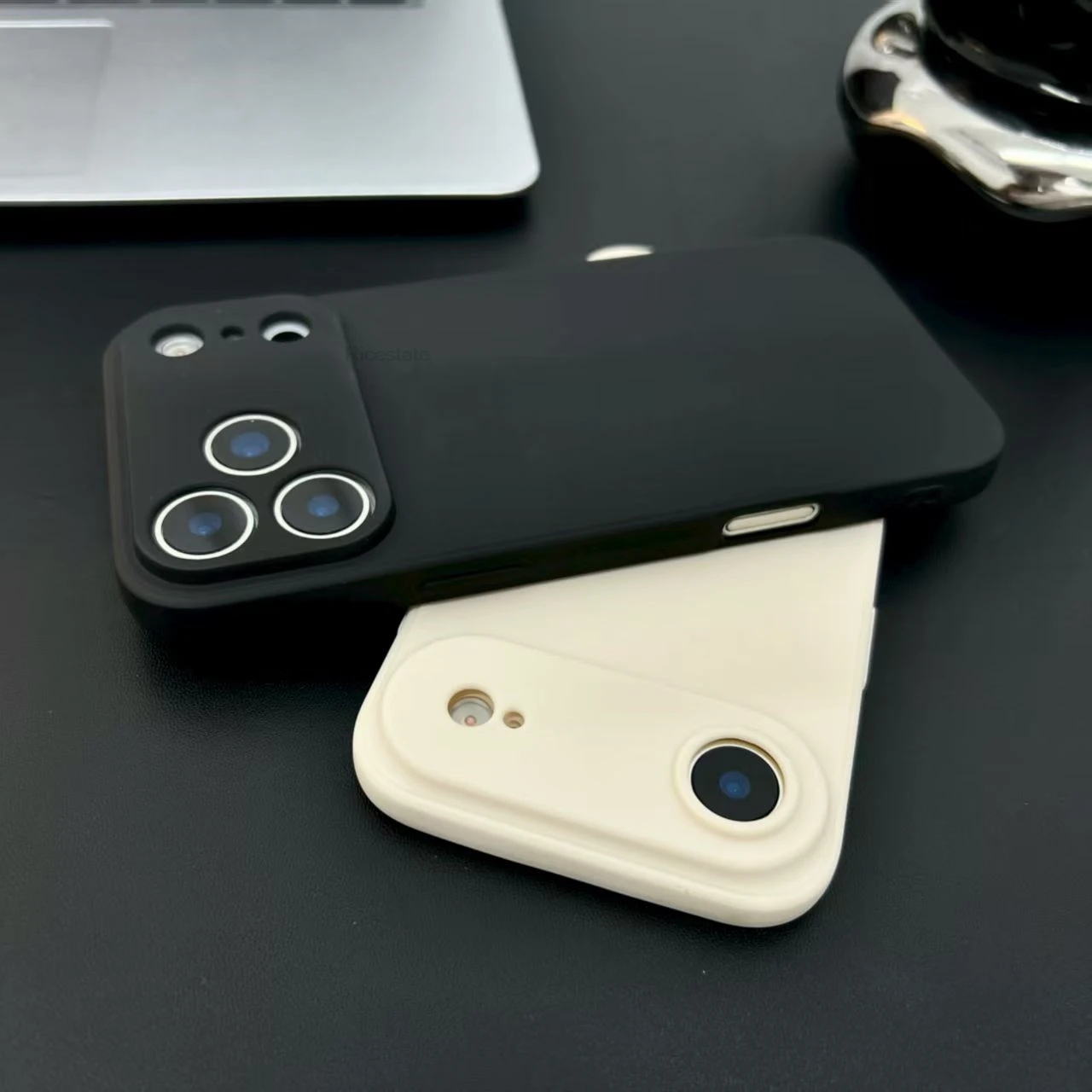 حافظة سيليكون مربعة لهاتف آيفون 17 برو ماكس غطاء آيفون 17 16 15 14 13 12 11 Pro X XR Xs Max حافظة من البولي يوريثان #1