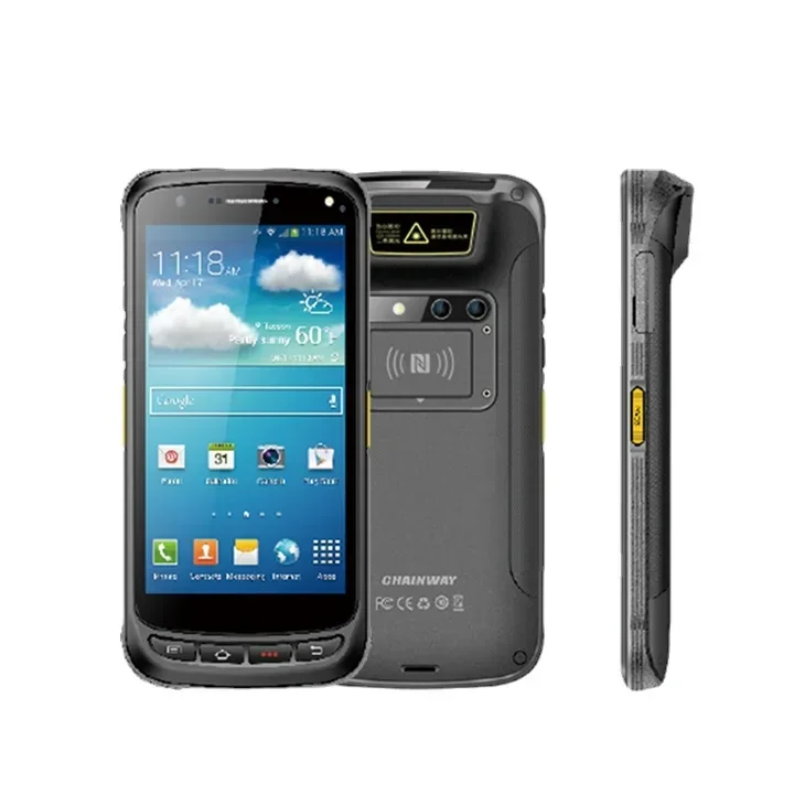 2025 860-960 MHz Chainway C71 Android 11.0 Scanner RFID portatile Lettore portatile RFID wireless Bluetooth