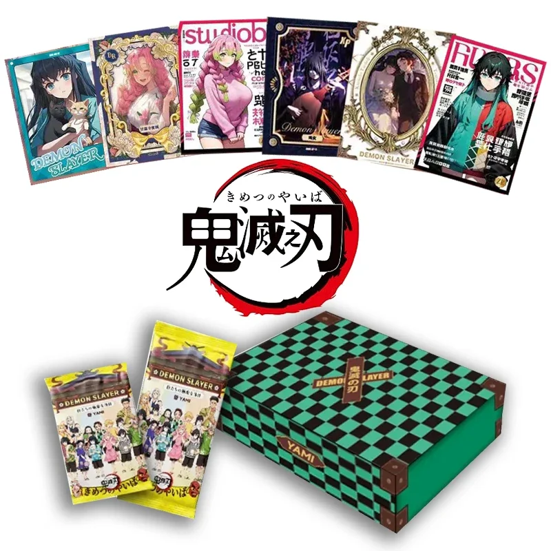 Demon Slayer: Dawn Series Card Tanjirou Nezuko Hashibira Inosuke Rare Anime Character Collection Card Kids Toys Christmas Gift