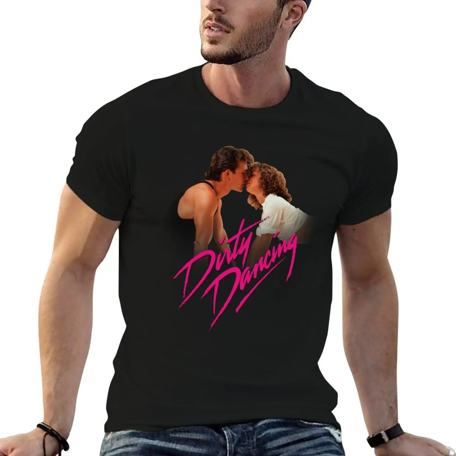 

Dirty Dancing Baby On Stage T-Shirt t shirts for man cotton funny t shirt men 100% cotton luxury brand essential t shirt T-shirt