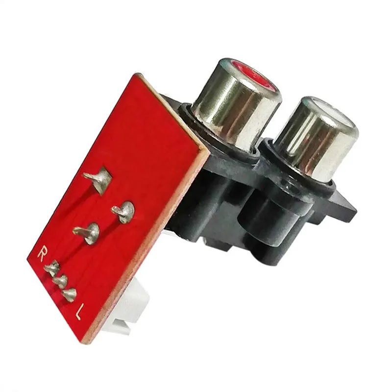 Sotamia Hi-Fi Zweikanal-Audiosignal anschluss Lotus-Buchse rca bis xh 2,54-3p Audiosignal abgeschirmtes Kabel DIY-Lautsprecher verstärker