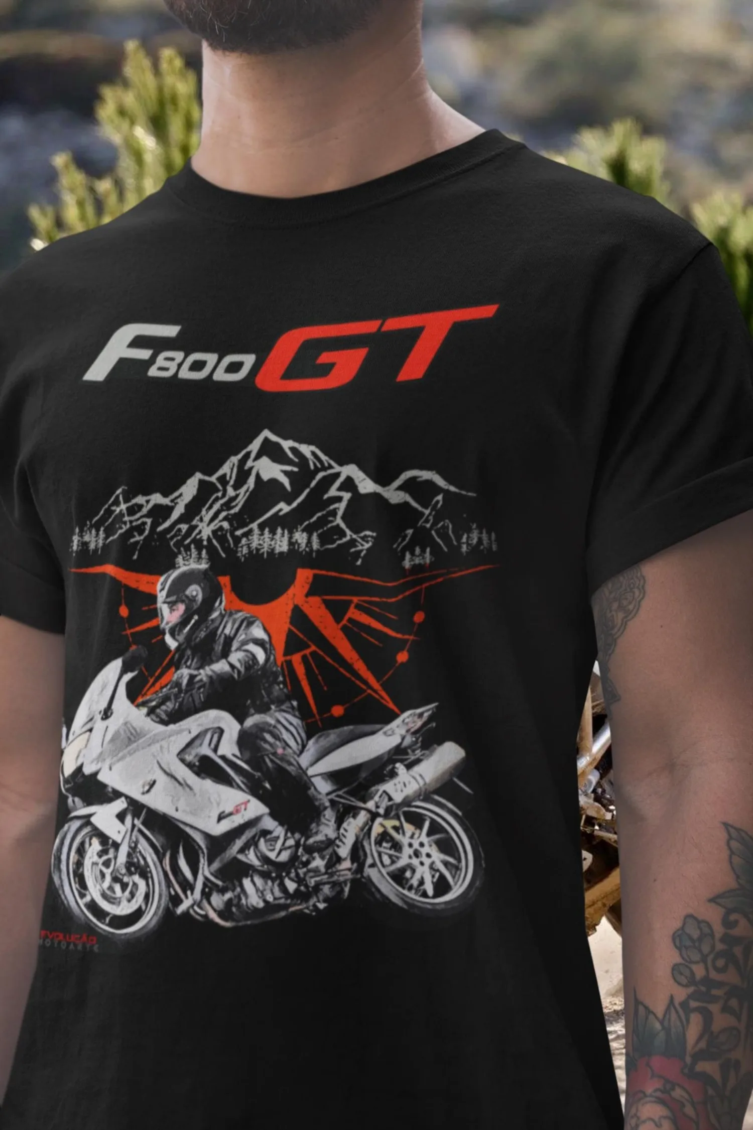 

23@EY B/M.W F 800 GT T Shirt Middleweight Sport Tourer Motorcycle Tee Belt Drive Rider Graphic Top For b.mw Motorrad Fans Comfor