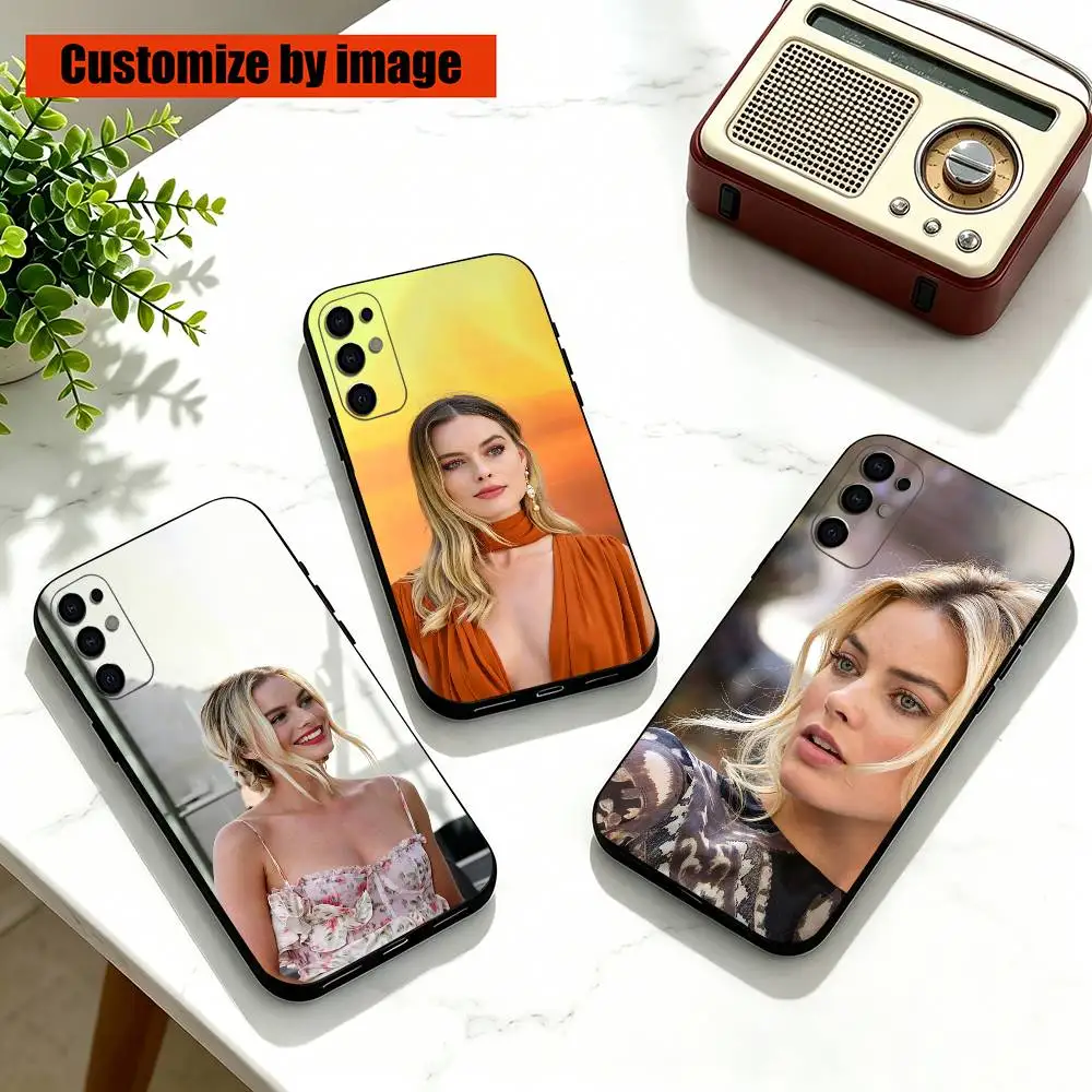 Actress Margot Elise R-Robbies  Phone Case For Samsung S26,S25,S24,S23,S22,S21,S30,Ultra,Plus,Fe,Soft Silicone Black Cover