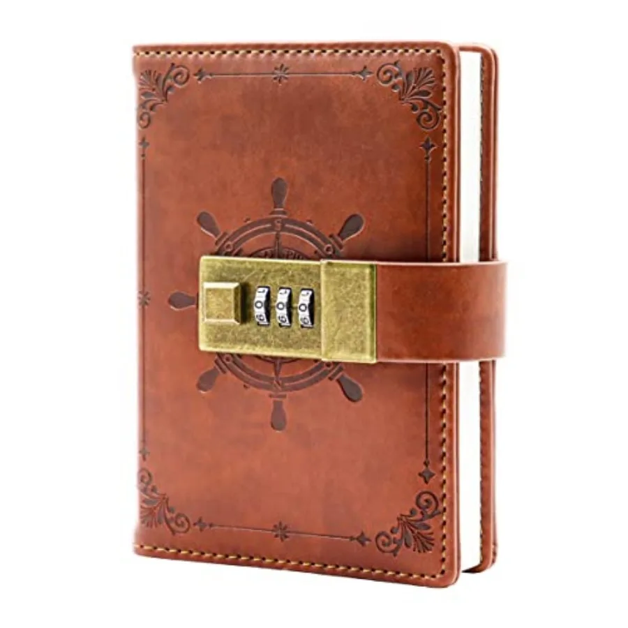 

A7 Password Book with Lock Internet Address and Details Organizer Computer Website Logins Hardcover for Home Office Notebook Pr