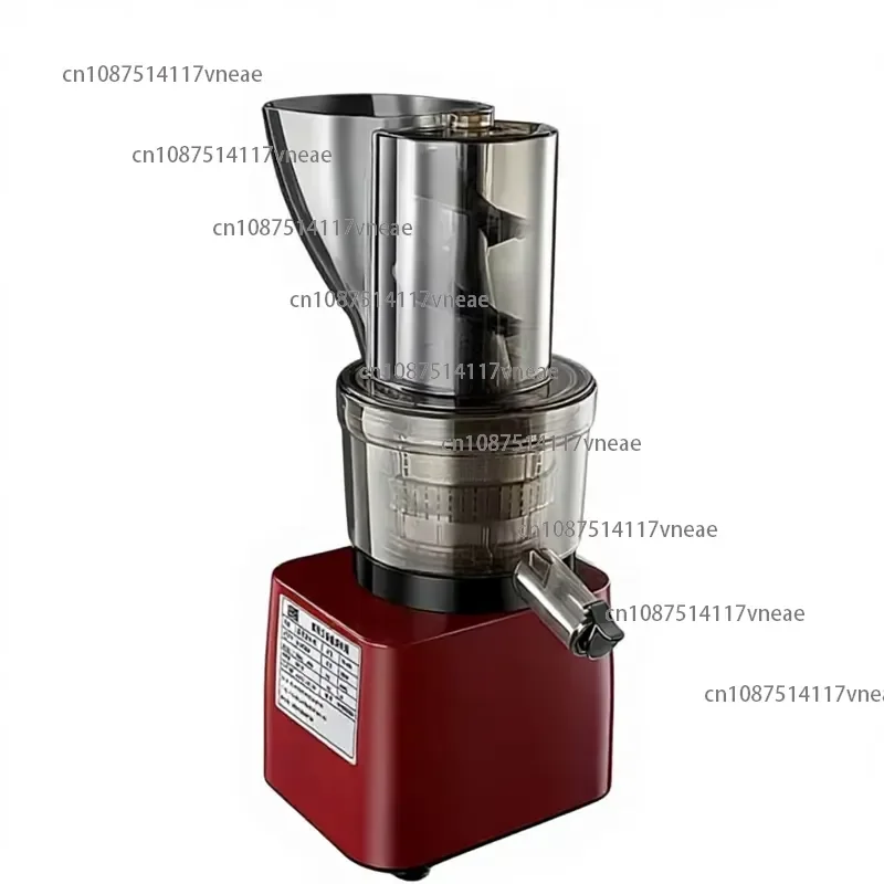 

500W Tabletop Slow Juicer Automatic Pulp Ejection Stainless Steel Filter Easy Clean Large Hopper Cold Press for Fruits
