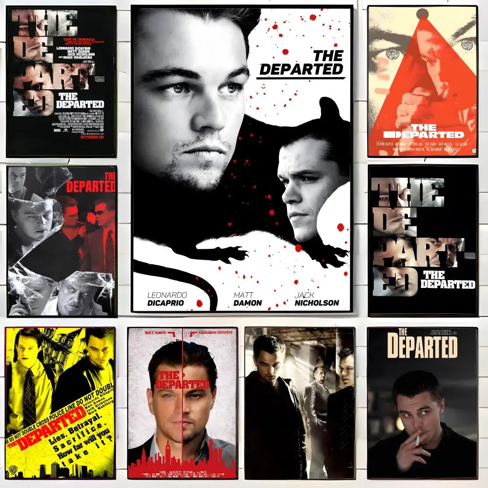 intense movie T-The Departed Poster Wall Art Print Decorative Mural Home Decor Gift Unframed