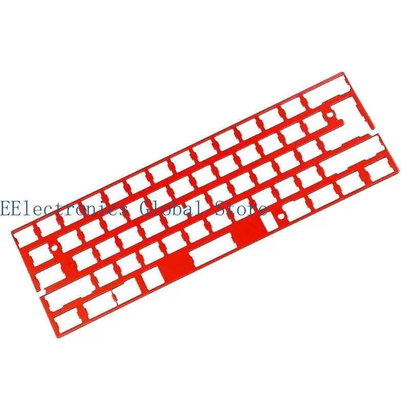 462B Bàn Phím DIY Tấm Nhôm Anodized Bảng Định Vị Cho Bộ Ổn Định PCB GH60
