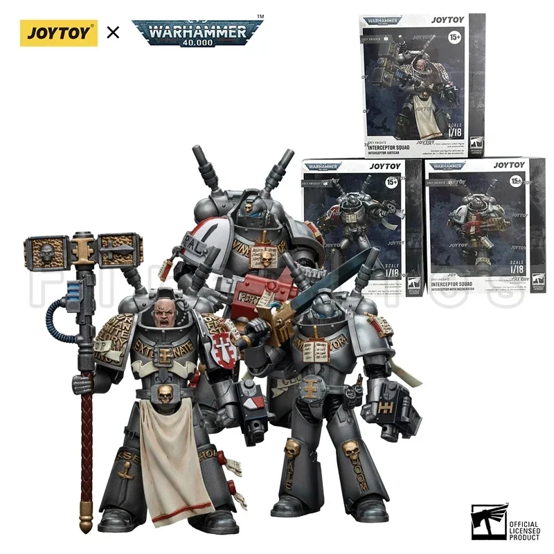 1/18 JOYTOY Action Figure 40K Grey Knight Figures And Mecha Anime Model Toy