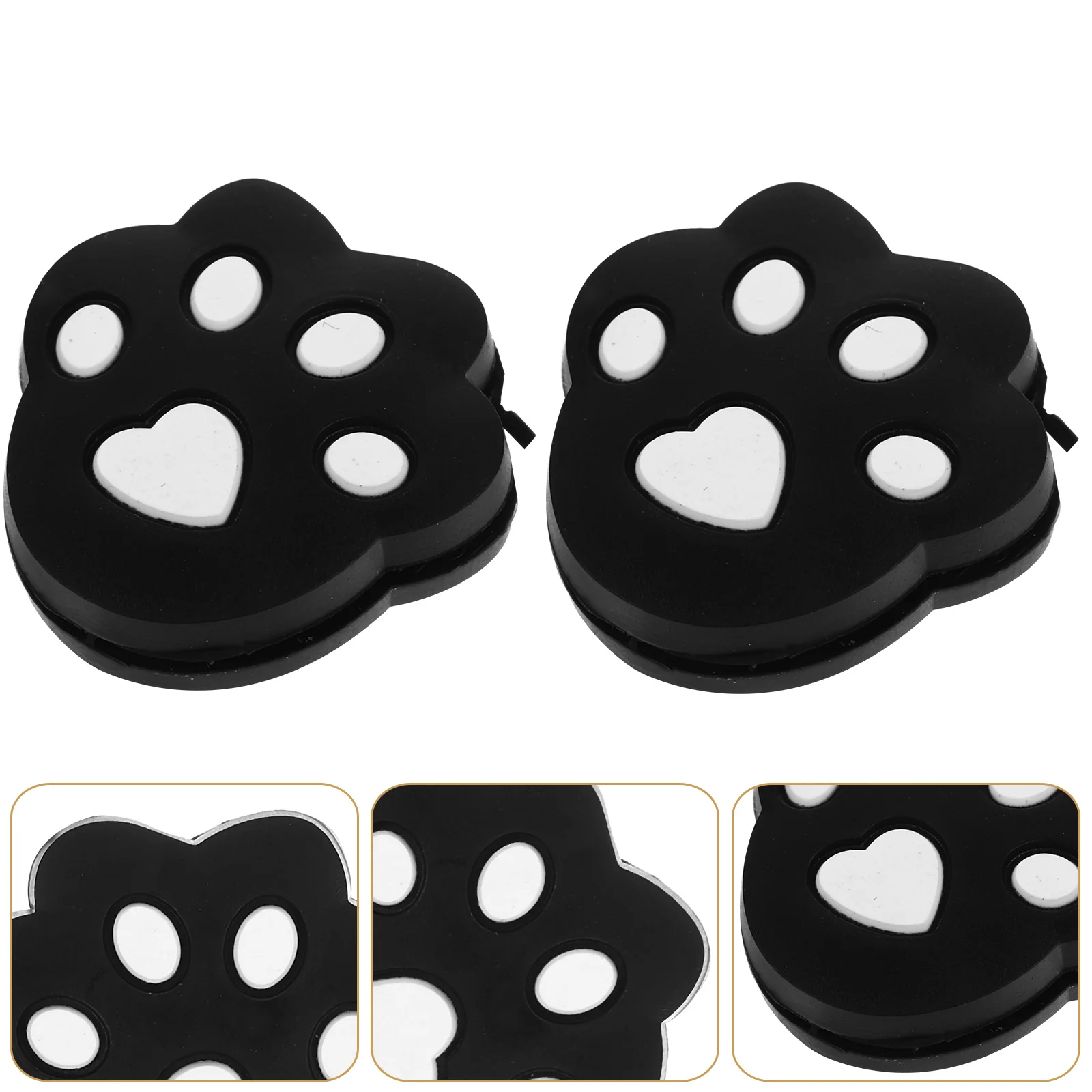 

3 Pcs Tennis Racket Absorber Unique Dampers Dampener Paw Racquet Dampeners Tiny Shocks Silica Gel Vibration Man Balls
