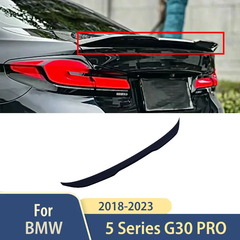 

Car Spoiler Wings Accessorie For BMW 5 Series G30 PRO Style 2018 2019 2020 2021 2022 2023 Exterior Modifying The Tail Wing part