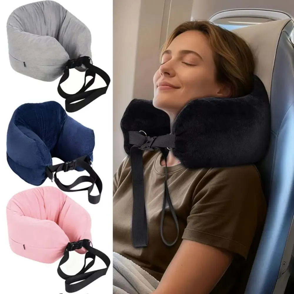 Adjustable Fillable Neck Pillow Multi-Functional Stuff With Clothes Self-filling Neck Pillow Cover Comfortable Washable