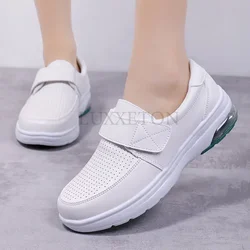 Scarpe da ginnastica Donna Infermiera Zoccoli Scarpe - Scarpe estive da donna infermieristiche Lavoro sanitario femminile Piatto da passeggio Morbido antiscivolo Infermiera ospedaliera