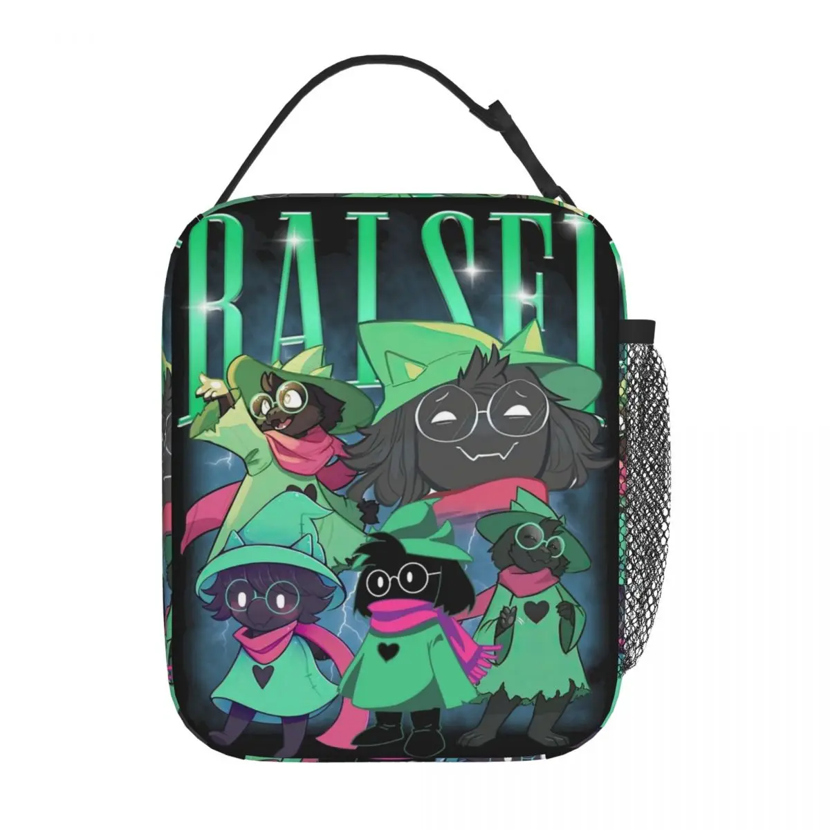 

Vintage Ralsei Bootleg Thermal Insulated Lunch Bags School Deltarune Games Portable Bento Box Men Women Thermal Cooler Food Box