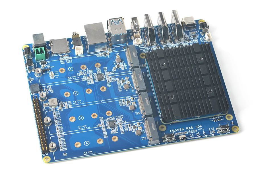 Imagem -04 - Além Disso Rockchip Rk3588 4xpcie3.0 Cm3588