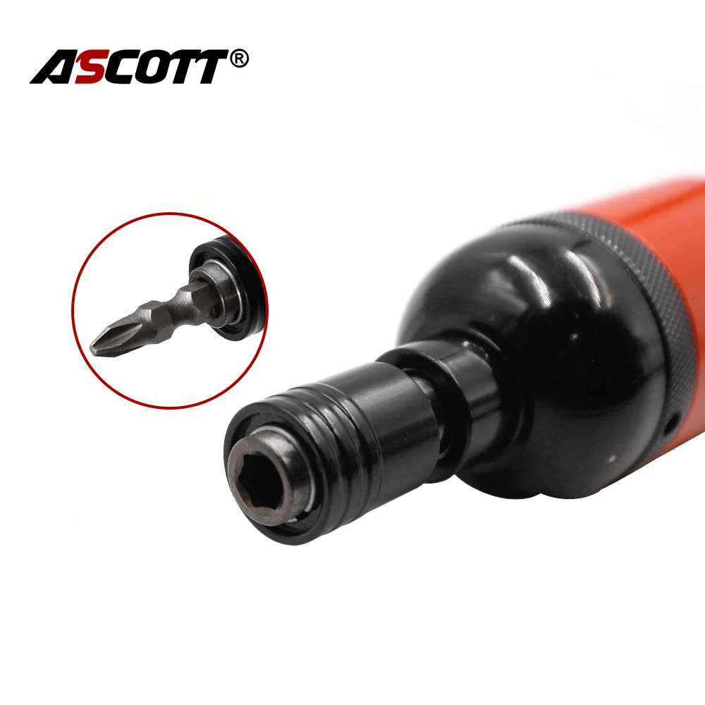 Pneumatic Screwdriver 50N.M High Torque Reversible Screw Driver for Furniture Installation Repair Air Tools