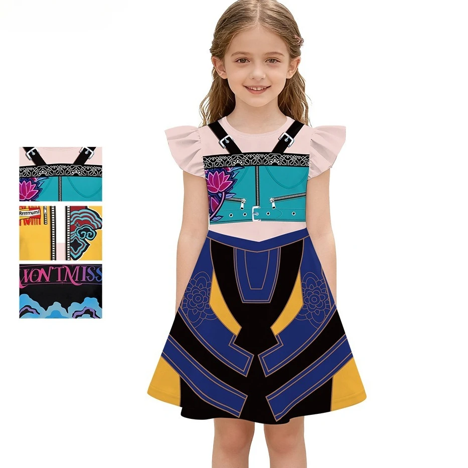 

Rumi Zoey Mira Cosplay Dress KPop Demon Hunter Anime Girls Stage Disguise Carnival Party Masquerade Birthday Party Clothing