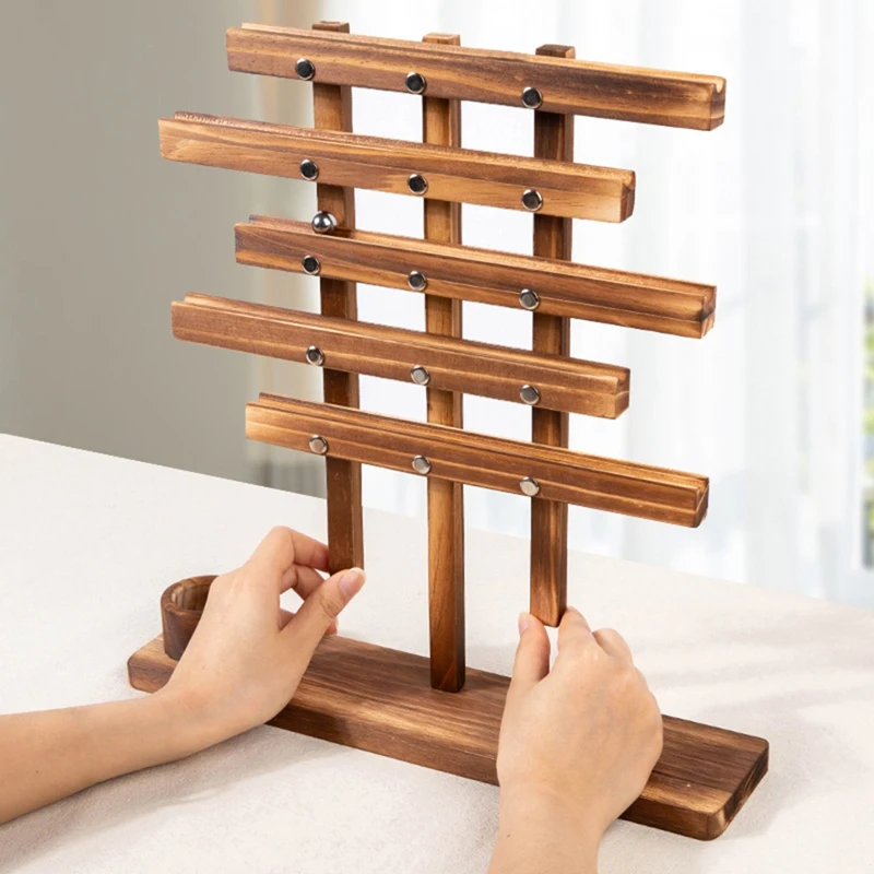 Wood Balancing Strategy Puzzle Marbles Family Board Game Learning Educational Toy, For Kids Ball And Ball Balancing Game