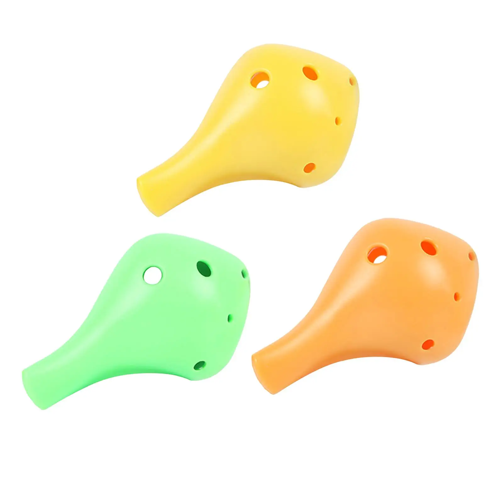 6 Hole Alto Ocarina Learning Education Toy Musical Instrument for Girls Boys