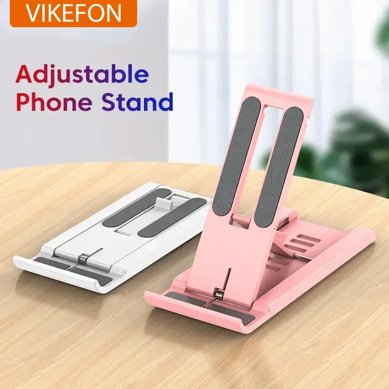 Desktop Phone Holder Stand Foldable Portable Tablet Stand Desk Lazy Bracket For iPhone 13 Pro iPad Mobile Phone Tablet below 12