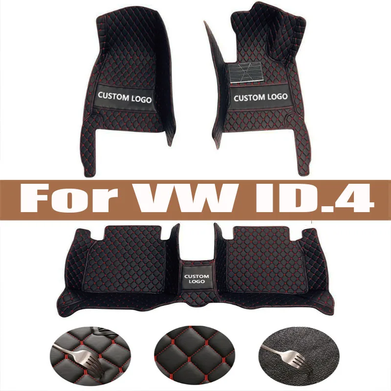 

Car Floor Mats For VW VW ID.4 2021-2024 Custom Auto Foot Pads Automobile Carpet Cover Interior Accessories