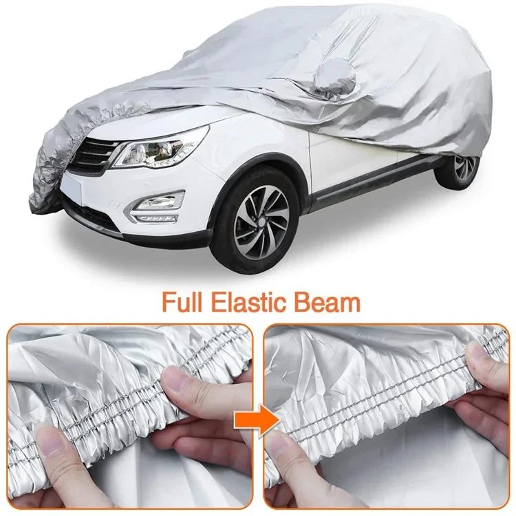 New Arrival Hot-selling Durable Silver Resist Premium Full Car Cover for Vehicles Mainland China