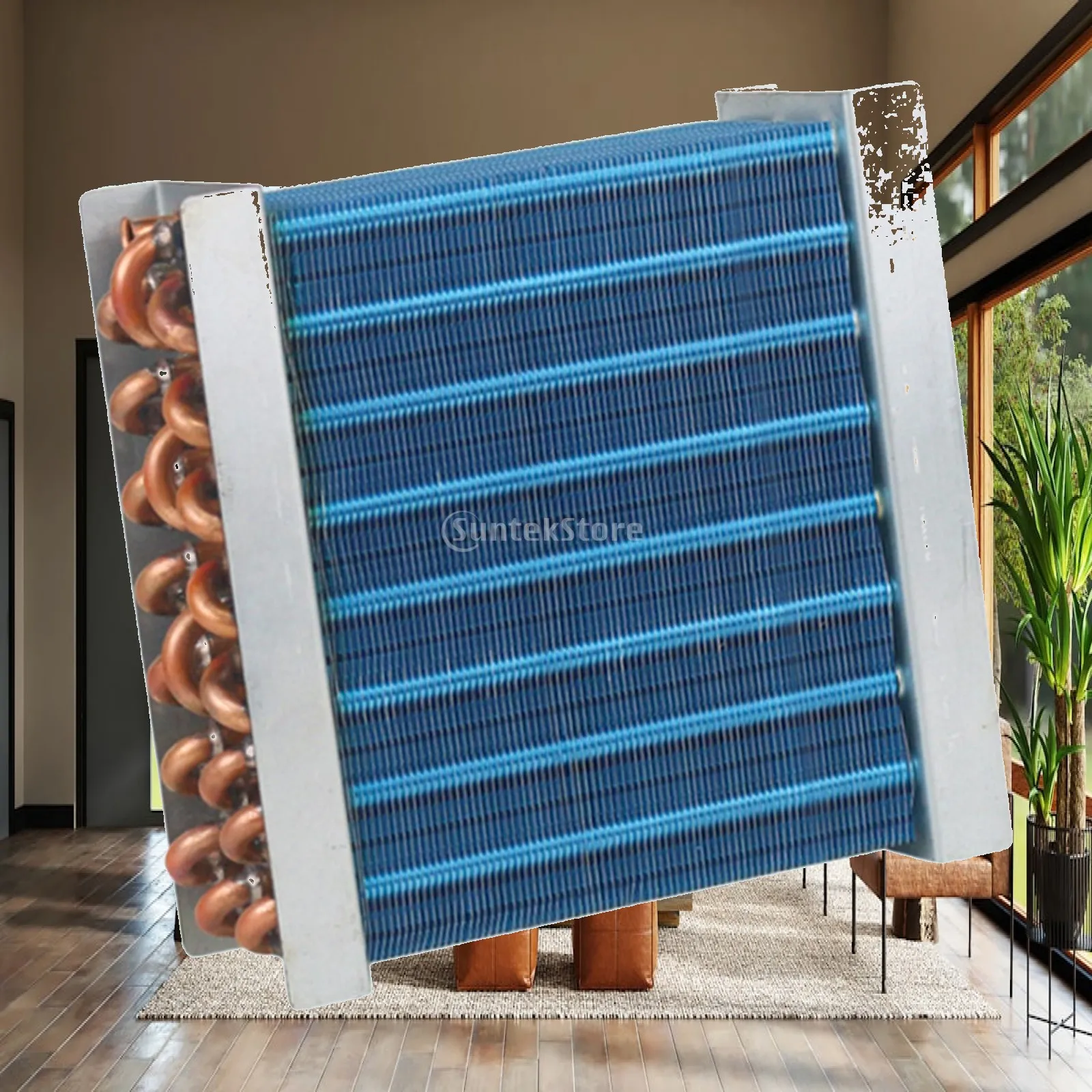 Freezer Air Cooled Condenser Compact Copper Tube Efficient Cooling Radiator for Cooling Room Systems