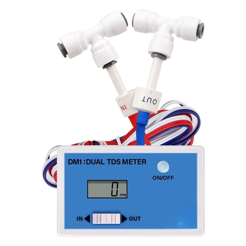 

HM online conductivity water quality detector DM1 dual channel drinking water pool water quality detector