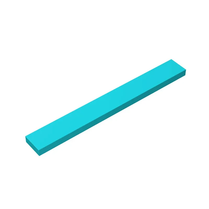 Gobricks GDS-565 Fliese 1 x 8, kompatibel mit Lego 4162 Teilen, DIY-Lernpartikel-Bausteinen für Kinder, technisch