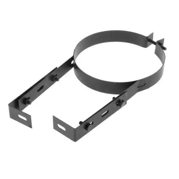 Adjustable Chimney Bracket Heat Resistant Pipe Holder Fireplace Flue Support for Stove and Heating Use