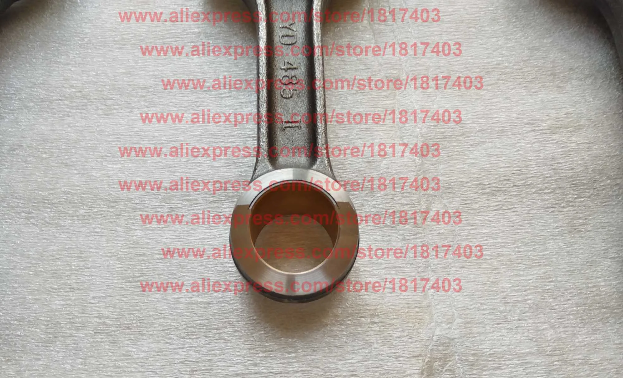 Yangdong YD485-04202 Connecting rod assembly + 480G-04003a Connecting rod bearing shell, Yangdong YD485 / 7YNDL2.04D02 engine