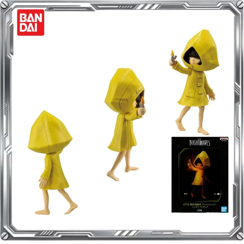 

Bandai Banpresto Little Nightmares Six Yellow Raincoat Figure Anime Peripheral Model Toy Desktop Ornament Collectible Gift