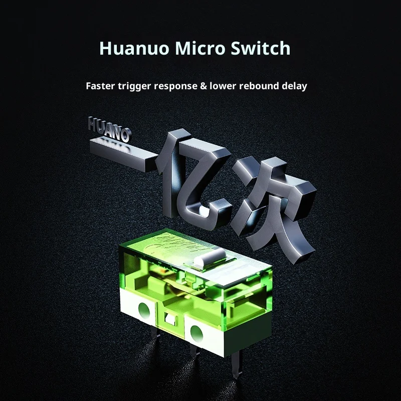 ماوس AJAZZ AJ179V2 Esports لاسلكي ثلاثي الوضع PAW3311/3395 ماوس خفيف الوزن بقدرة 800 مللي أمبير في الساعة مع شاحن ماوس ألعاب الكمبيوتر AJ179NL #5