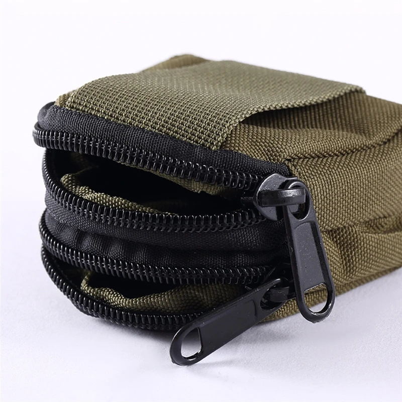 

Mini Wallet Card Bag Small Pocket Key Pouch Money Bag Men Waterproof Portable Pouch Hunting Outdoor Waist Bag Nylon