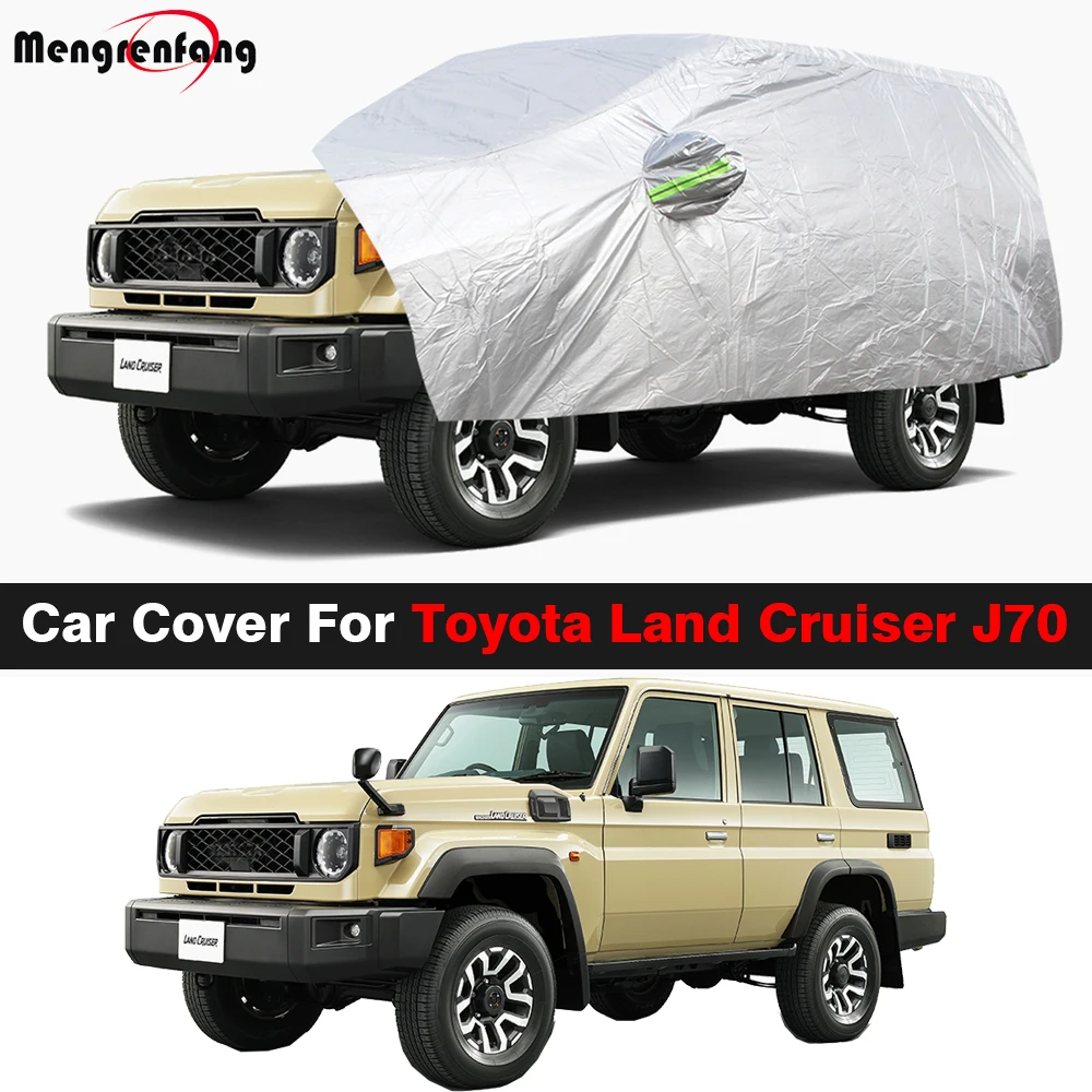 

Car Cover Outdoor Anti-UV Sun Rain Snow Scratch Resistant SUV Cover For Toyota Land Cruiser (J70) 1984-2025