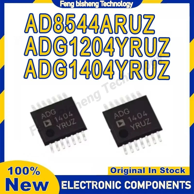 ADG1204YRUZ ADG1404YRUZ AD8544ARUZ ADG1204 1204YRUZ 1404YRUZ 8544ARUZ ADG1404 AD8544 ADG AD Chip IC TSSOP-14 in magazzino