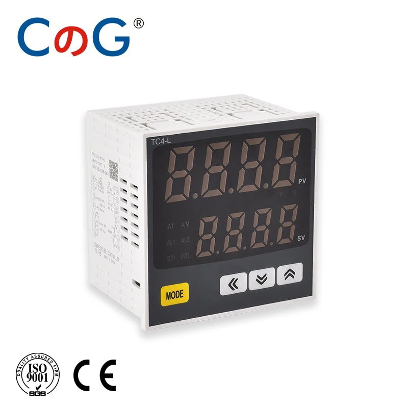 CG TC4 Series Intelligent Digital Display Temperature Controller Universal Input Double Output AC85-265V PID Control Thermostat