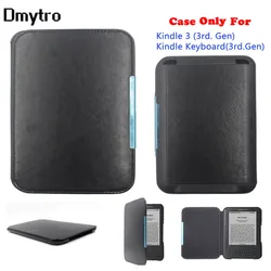 PU Leather Case For Kindle 3rd Model D00901 Magnetic Closured Cover Kindle 3 3rd Gen eReader Ebook Cover Case