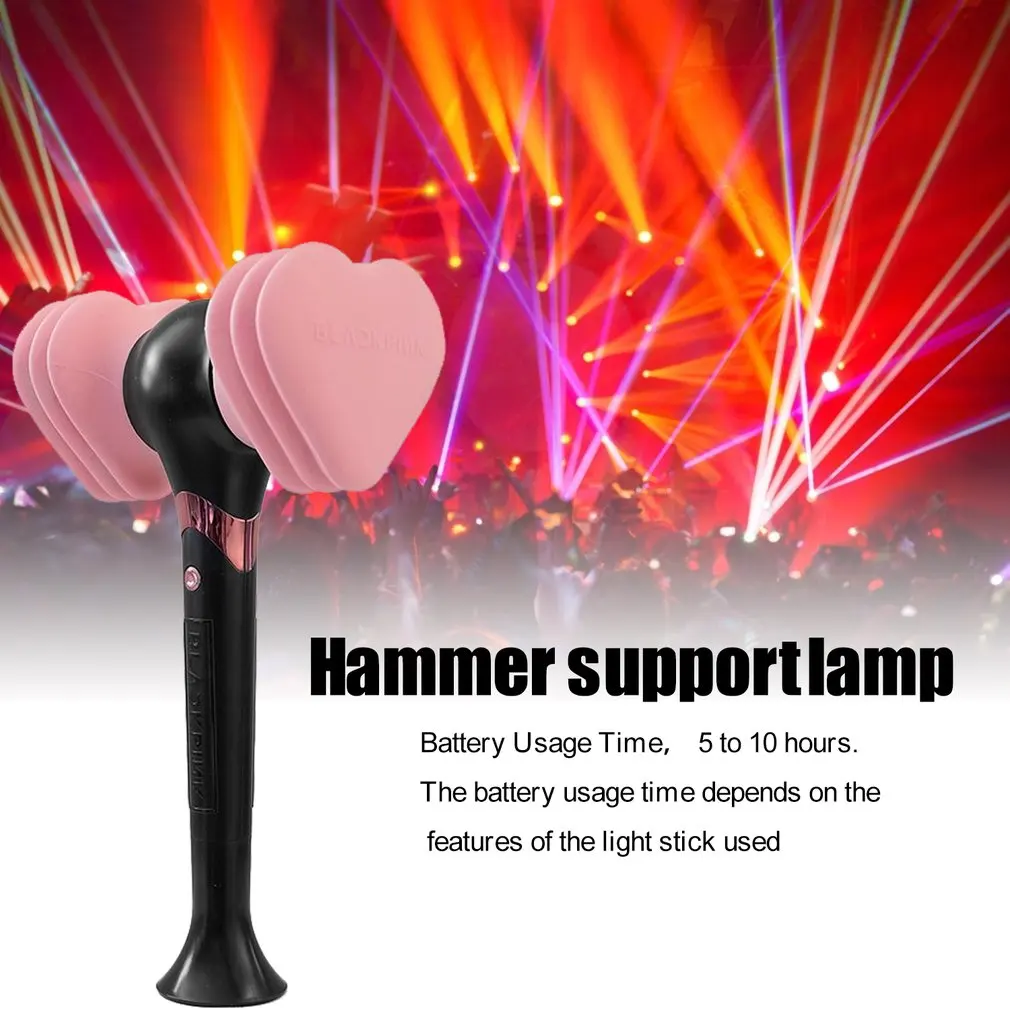 LED Light Stick Korea Lamp Blackpink Idol Led Concert Lamp Flash Lightstick Fluorescent Sticks Support Aid Rod Fans Gifts Toys
